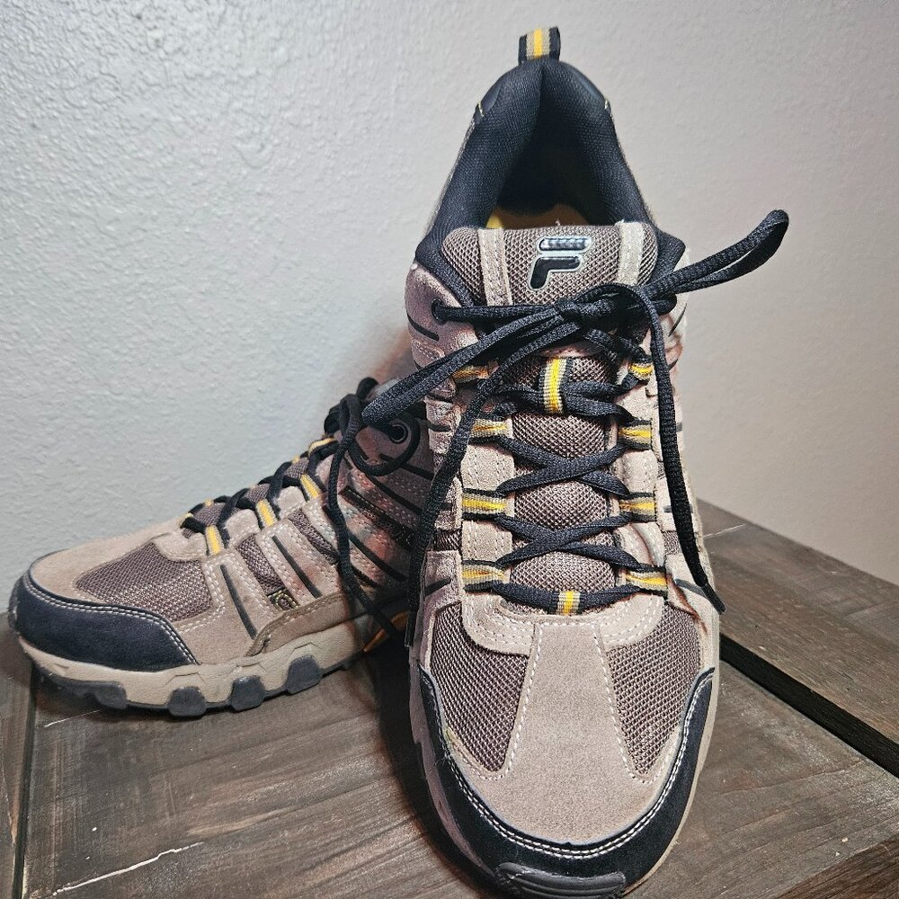Men's Fila Leather Day Hikers   Excellent Condition   Size 12